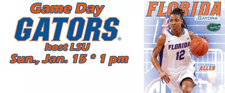 Women's Hoops Hosts LSU on "Family 4 Pack Sunday" at 1 p.m.