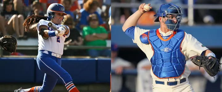 Softball's Kelsey Bruder & Baseball's Mike Zunino Named 2011 Ben Hill Griffin Award Winners