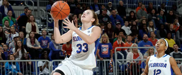 Florida's Furious Late Rally Falls Short at No. 6 Kentucky, 57-52