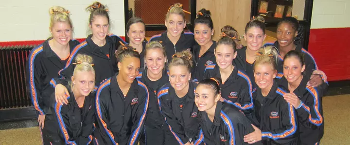 Gymnastics Meet the Team Set for Sunday