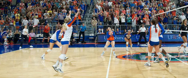 No. 11 Gators Storm Back from Down 0-2 to Defeat Aggies, 3-2
