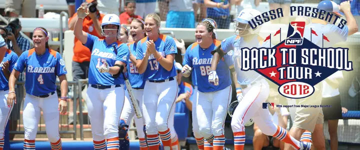 Gator Softball Hosts NPF All-Stars on NPF Back to School Tour Monday, 7 p.m.