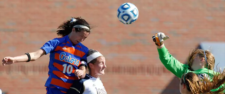 Gator soccer season ends in NCAA Round of 16 with 2-0 loss to Notre Dame