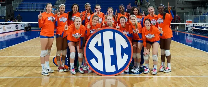 No. 16 Gators Claim the 2012 SEC Championship Outright with Sweep of South Carolina