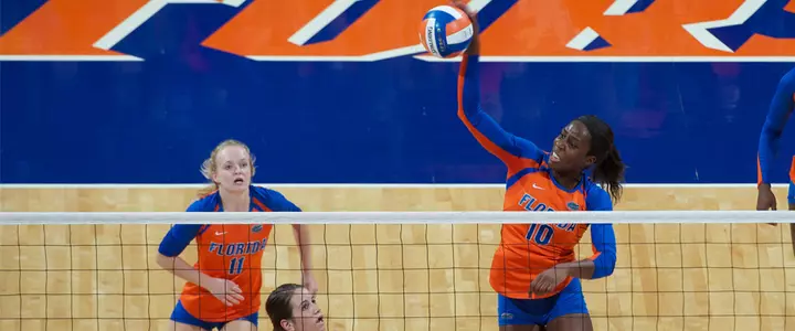 No. 15 Gator Volleyball Tops Gritty Auburn Squad, 3-1