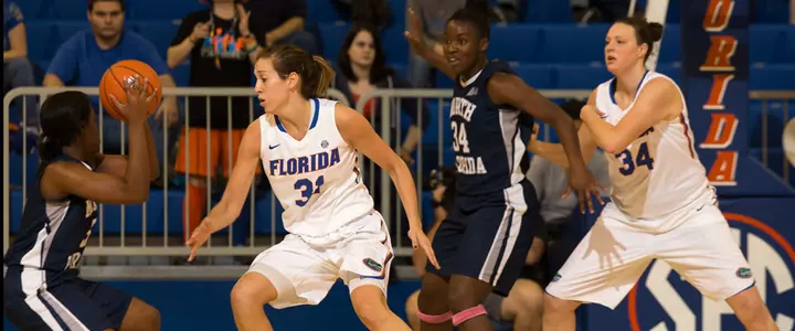 Gators Play N.C. State on Friday in South Point Thanksgiving Shootout