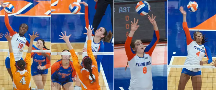 Florida Volleyball Earns Three Individual and Five All-SEC Volleyball Honors