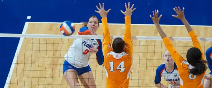 Tennessee Upsets No. 13 Florida in Five-Set Thriller