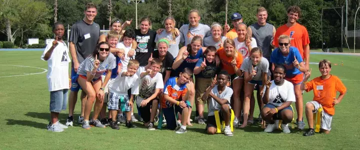 Florida's Jennfier Larrick on SEC Community Service Team