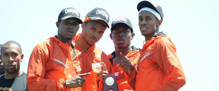 NCAA Champion Men's 4x4 Honored at USTFCCCA Convention