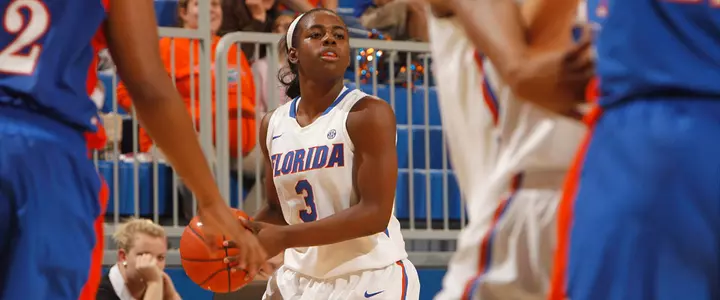 Jennifer George Nets Fourth Straight Double-Double in Balanced Win vs. Savannah State, 88-38