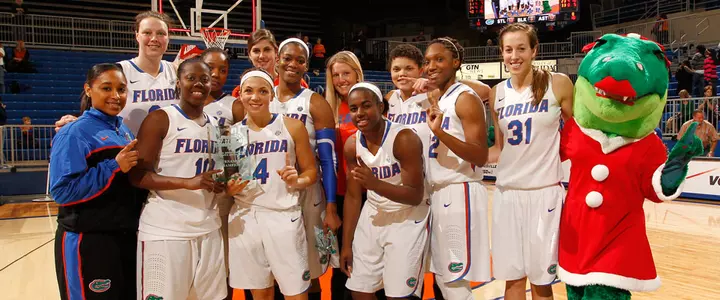 Lewis' Career-Night Helps Florida win Gator Holiday Classic; Moss Named MVP