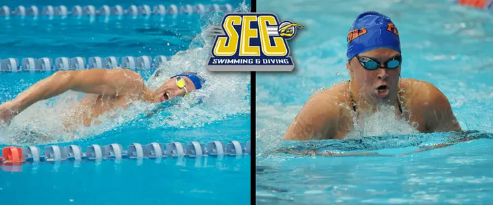 Gators Beisel and Rousseau Take Home SEC Weekly Honors