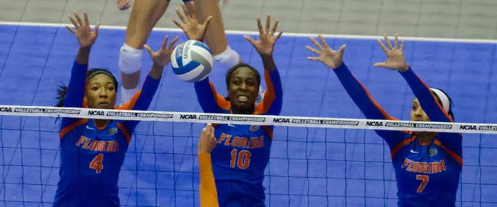 Florida's Ride Comes to an End as Third-Seeded Texas Sweeps the Gators, 3-0