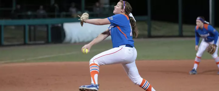 Florida Softball Powers Its Way to Run-Rule Shutout Victories over Maine and Illinois State Saturday