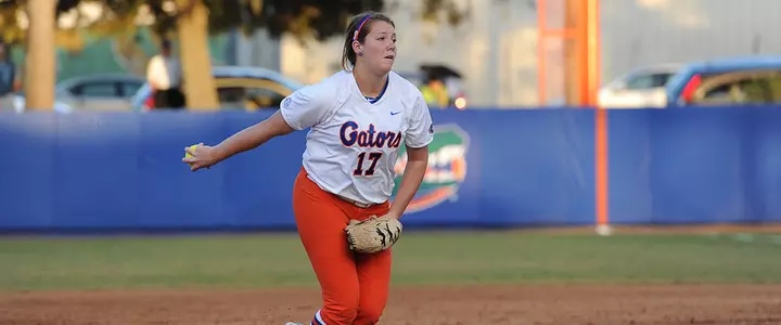 Gators Freshman Haeger Gets Job Done in Home Debut