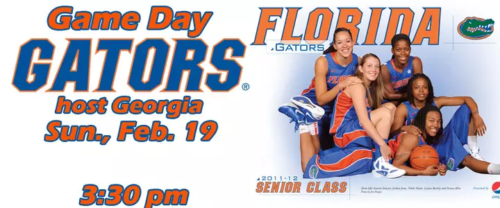 Gators Host #18/15 Georgia on Senior Day, Play4Kay 3:30 pm ET