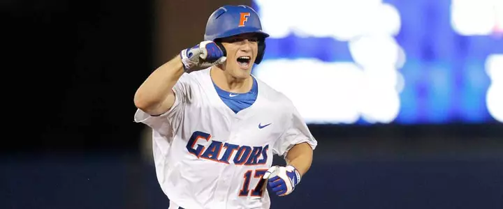 OMG: Gator Freshman Gushue Needs Only One Swing To Introduce Himself In Season Opener