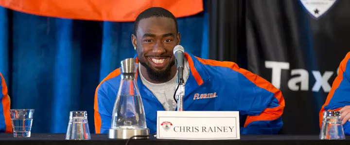 Rainey Ready to Answer Questions and Show Off Speed at NFL Combine