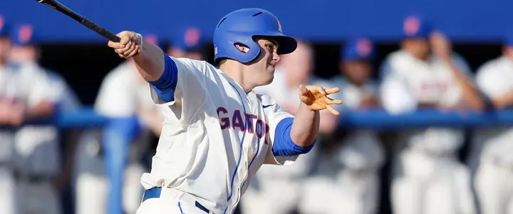 Tucker Sets School's RBI Record; No. 1 UF Clinches Series Against William & Mary, 5-1