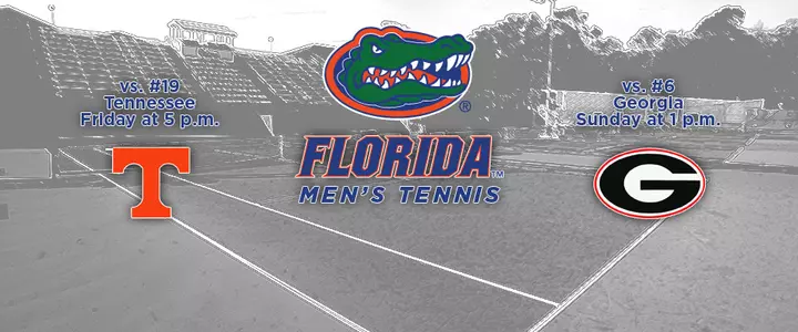 Men's Tennis Ready to Open Conference Schedule Against Tennessee and Georgia