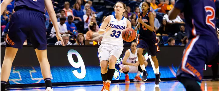 Women's Basketball Defeats Auburn in SEC Tournament First Round, 70-60