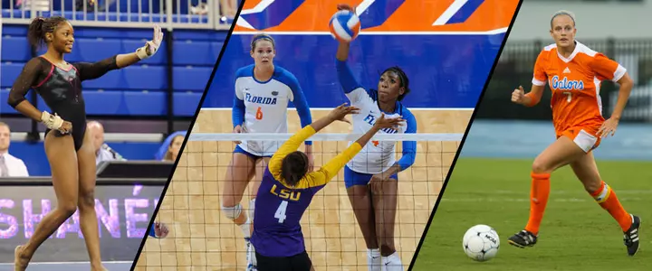 Florida's SEC Gymnastics, Soccer & Volleyball Schedules Released for 2012-13 Season