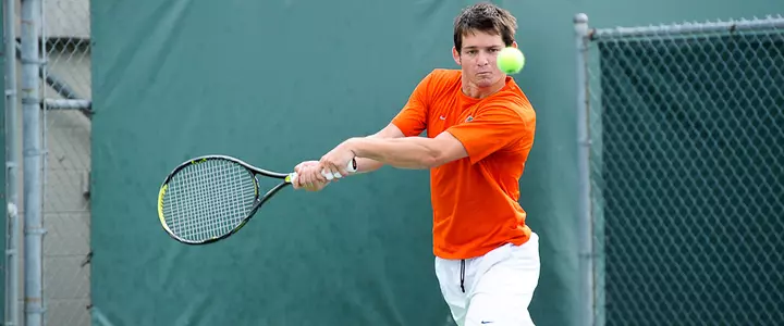 No. 11 Men's Tennis Blanks No. 15 Auburn, 7-0