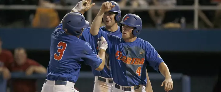 No. 1 Florida Rallies For Five Runs In Ninth To Sweep No. 8 Miami, 8-5