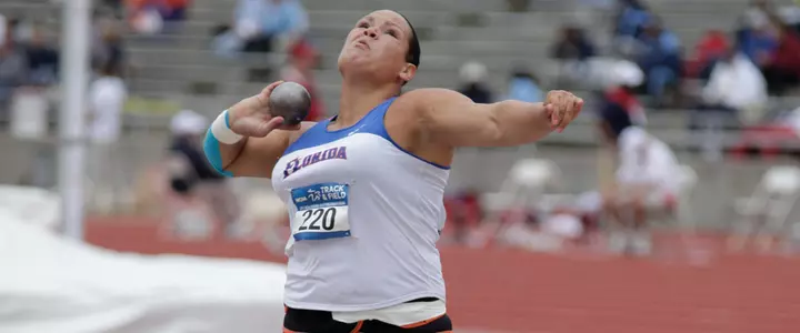 Medeiros Claims Women's Shot Put Title at Seminole Invitational
