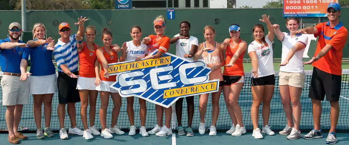 UF Women's Tennis Captures SEC Regular Season Title Outright