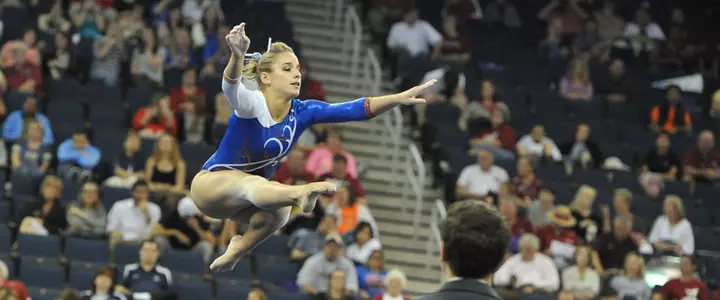 One Hurdle Cleared, One to go for Gators Gymnastics Team