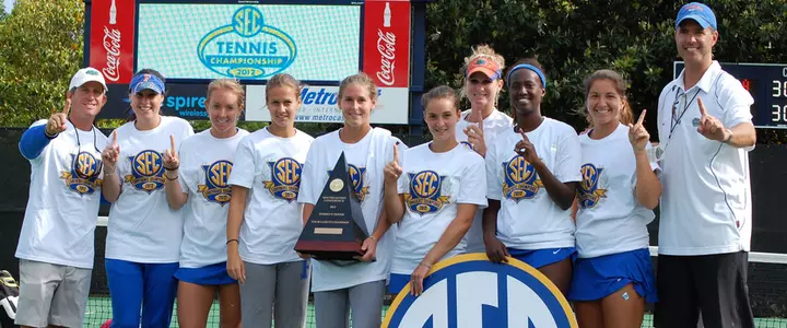 Women's Tennis Defeats Georgia 4-1 and Wins SEC Tournament
