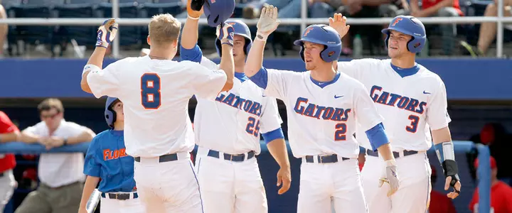 Pigott's Three-Run Homer Lifts No. 1 UF Baseball To Series Win Over Georgia, 6-3