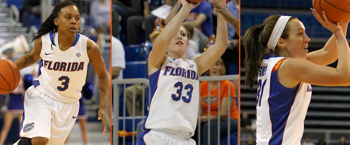 Bartley, Jones and Svete Earn Spot on SEC Winter Academic Honor Roll