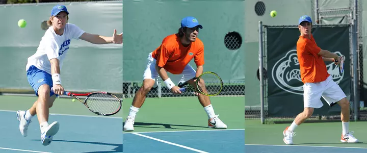 Three Gator Men's Tennis Players Earn All-SEC Recognition