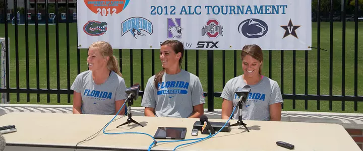 Florida Lacrosse Meets with the Media About the ALC Tournament