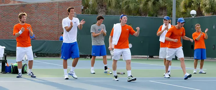 Florida Men's Tennis Set to Open NCAA Tournament Saturday at Noon