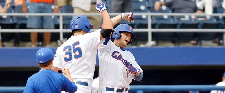 Zunino's Homer Powers No. 5 UF Baseball Past No. 25 Mississippi State, 2-1