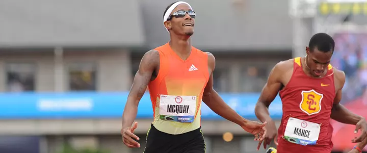 London Bound! McQuay Races to Silver in 400