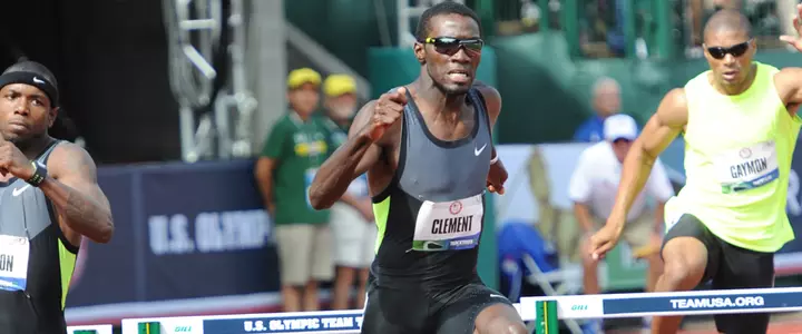 Clement Earns Second Olympic Berth with Photo Finish in Men's 400-Meter Hurdles