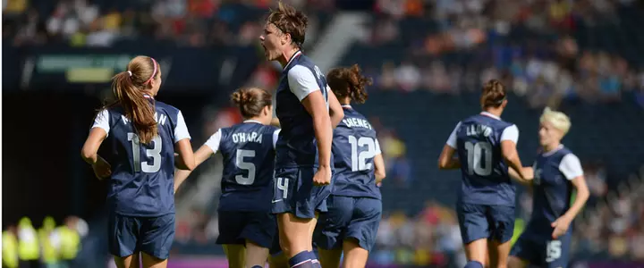 Abby Wambach Helps Team USA Win Olympic Soccer Opener vs. France, 4-2