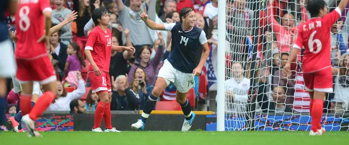 Gator Great Abby Wambach Provides Goal in USA's 1-0 Win vs North Korea