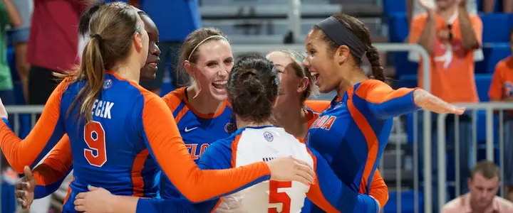 No. 18/20 Florida Faces Volleyball Giants in Third Annual Nike Big Four Classic