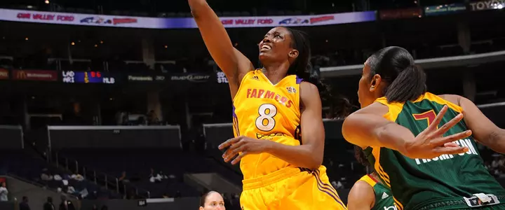 DeLisha Milton-Jones Helps LA Sparks Win WNBA Playoff Opener