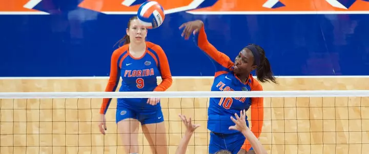 No. 15 Gators Take Four-Set Victory over Ragin' Cajuns, 3-1