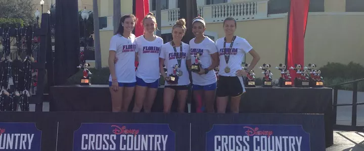 Women's XC Checks in Second at Disney Cross Country Classic