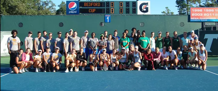 Saturday's FINAL Results from Women's Tennis Bedford Cup