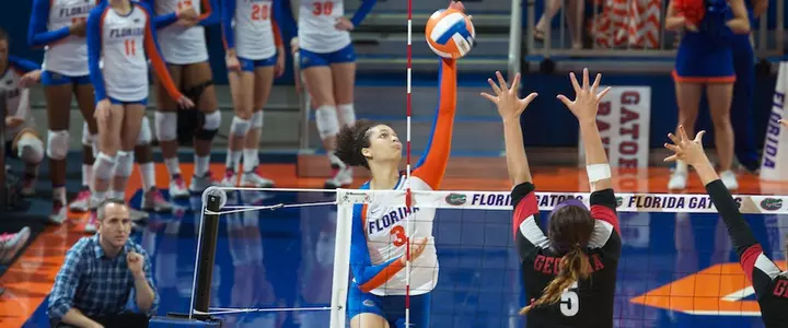 No. 2 Gators Stay Perfect in SEC with 3-0 Sweep of Georgia
