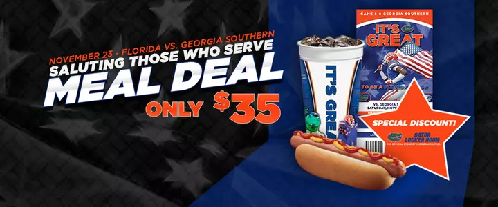 Meal Deal Ticket Package Available for Georgia Southern